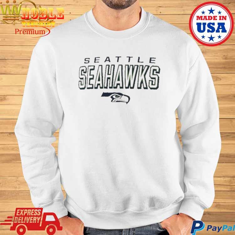 Seattle Seahawks Concepts Sport Women's Mainstream Hooded Long Sleeve V-Neck Top - Navy