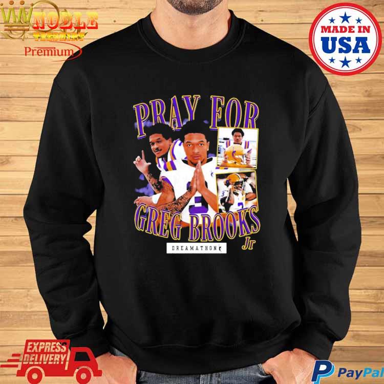 Stefon Diggs Pray For Greg Brooks Dreams Long Sleeve T Shirt - WBMTEE