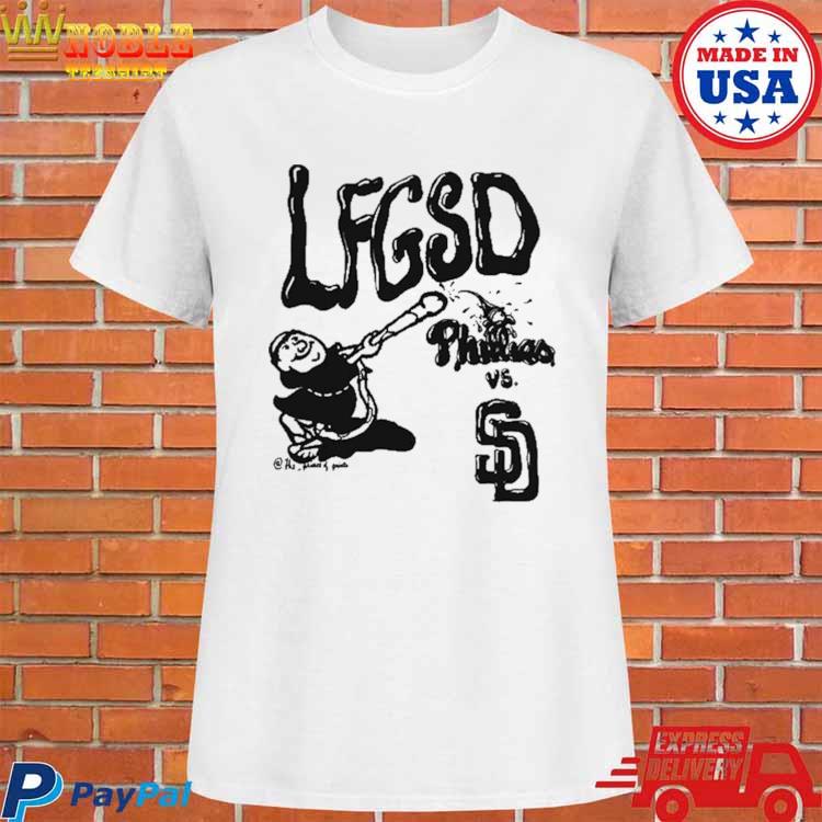 The Prince Of Prints Lfgsd Phillies Vs San Diego Padres Shirt