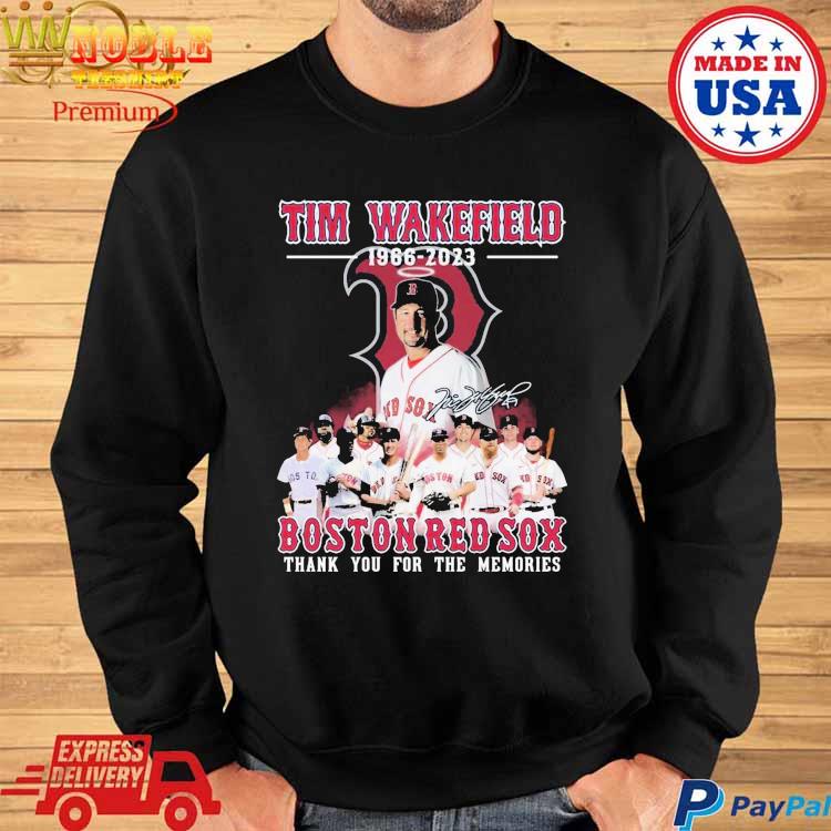 Official tim wakefield 1966-2023 Boston red sox thank you for the
