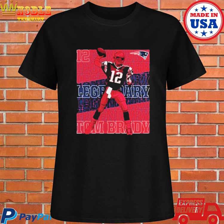 Official Tom Brady New England Patriots Fanatics Branded Legendary shirt -  TypoTees