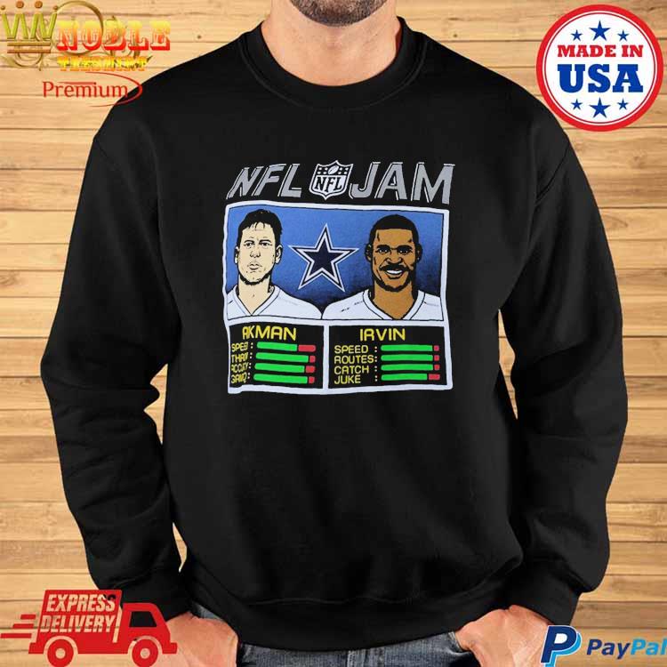 Design cheap NFL jam Cowboys troy aikman and michael irvin shirt, hoodie,  sweater, long sleeve and tank top