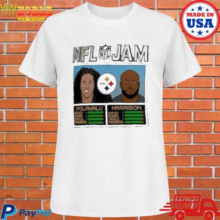 Official Troy polamalu and james harrison Pittsburgh Steelers