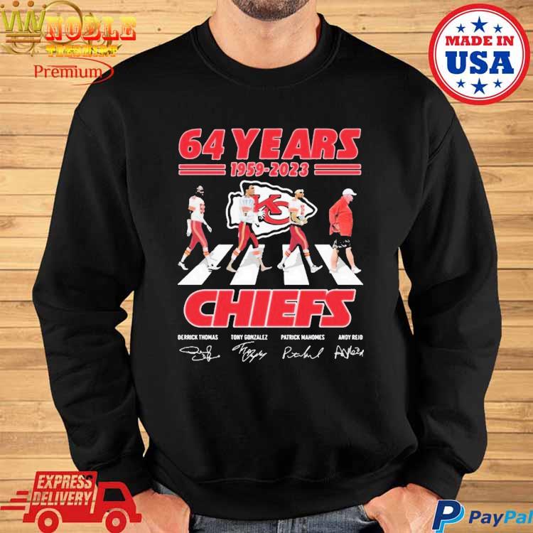 Kansas City Chiefs 65th Anniversary 1959-2023 Thank You For The Memories  Shirt, hoodie, sweater, long sleeve and tank top