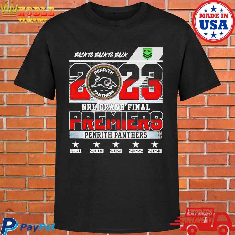 NRL Penrith Panthers 2022 Back To Back Premiers Jersey