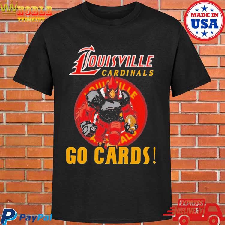Louisville Cardinals Mascot Go Cards Shirt, hoodie, sweater, long sleeve  and tank top