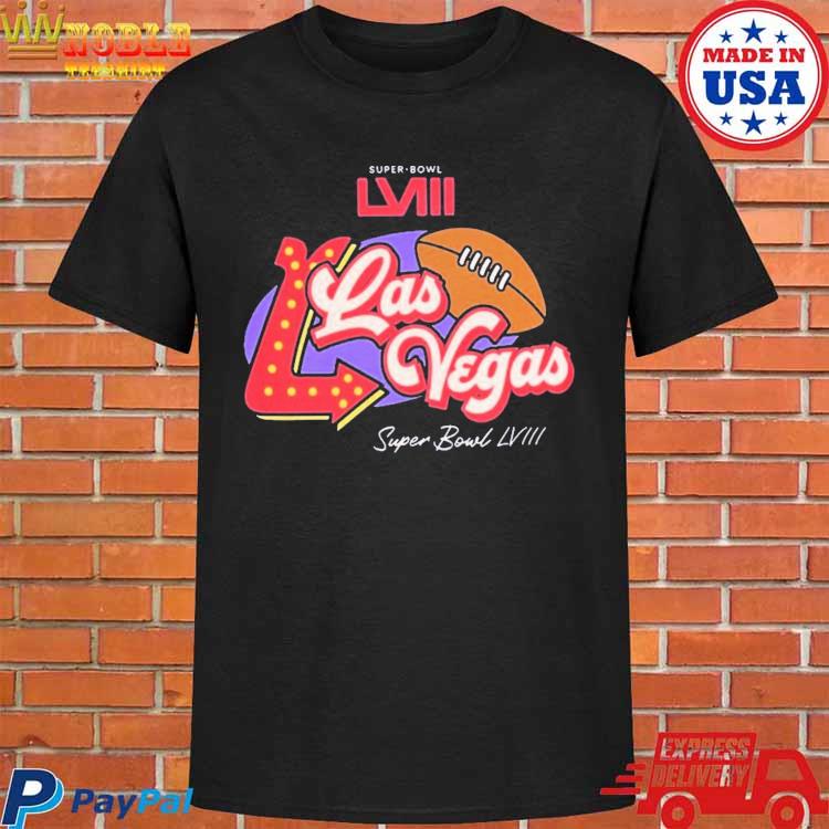 Las Vegas Super Bowl LVIII logo shirt, hoodie, sweater, longsleeve and  V-neck T-shirt