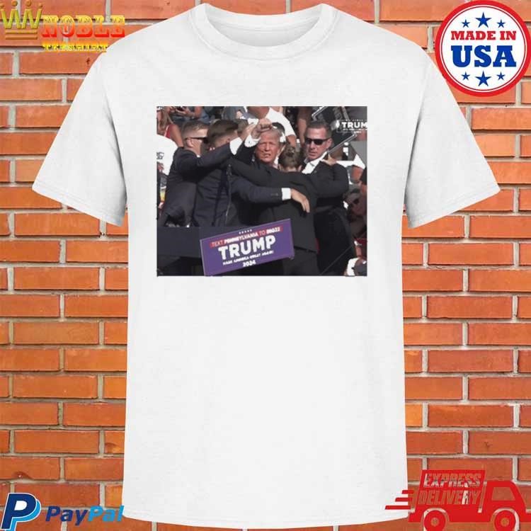 Official Donald Trump Text Pennsylvania To 88022 Trump Make America Great Again 2024 T-shirt