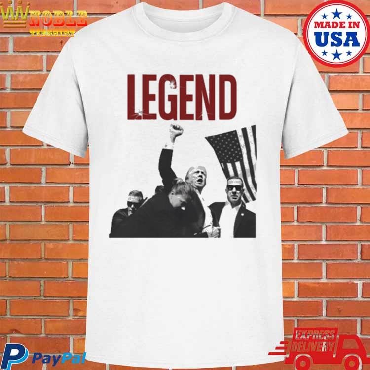 Official Legend Trump Shots Fired At Rally T-shirt