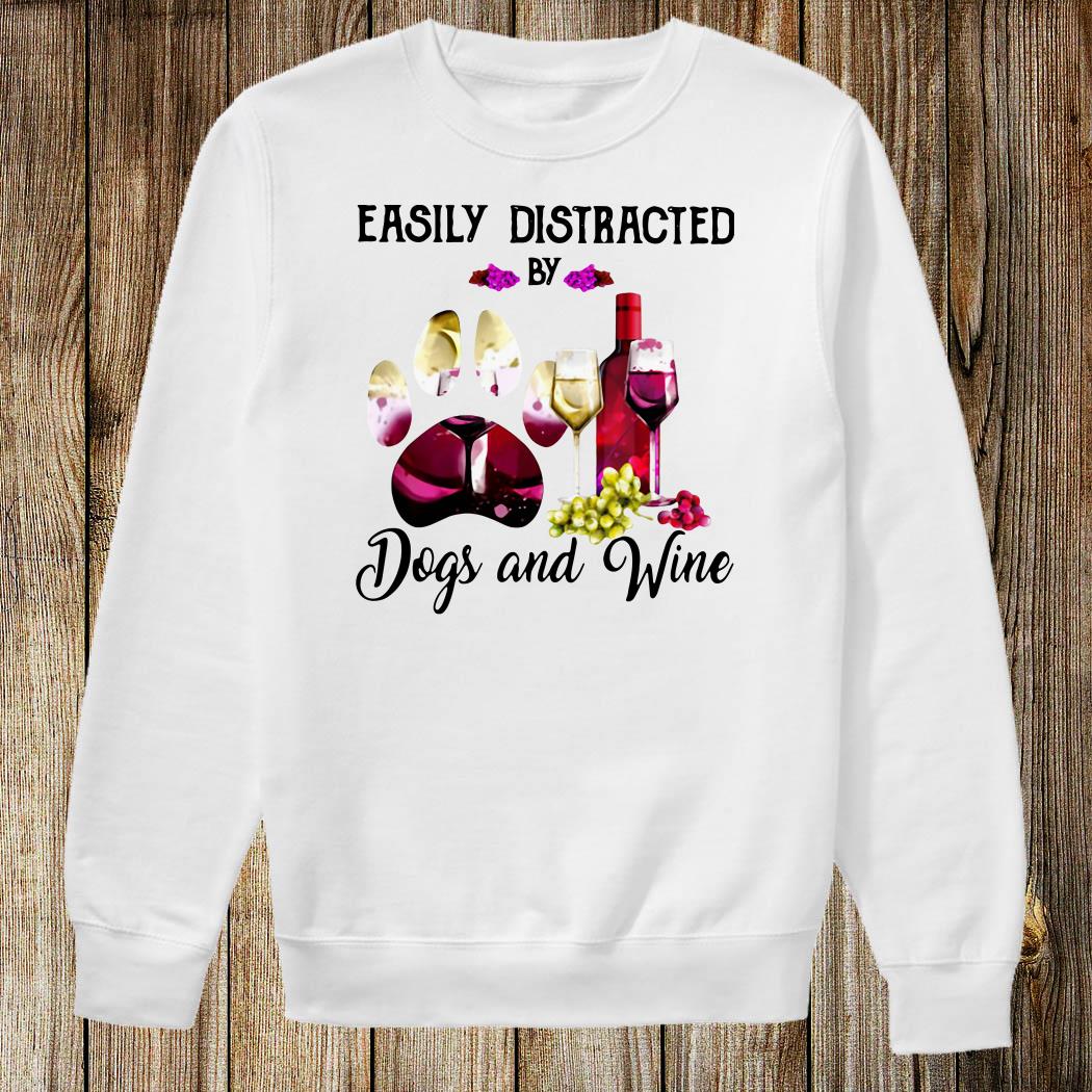 dogs and wine shirt