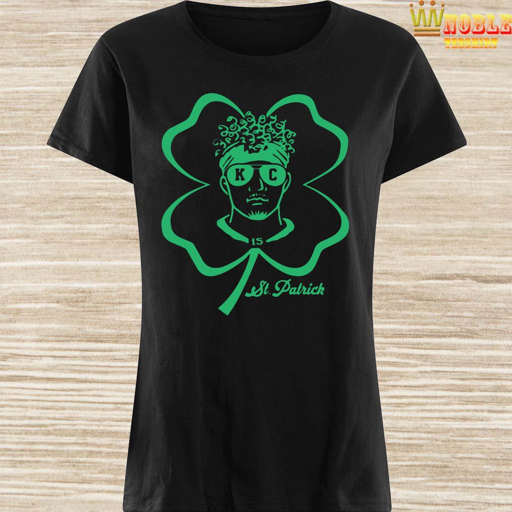 Patrick Mahomes 15 St. Patrick's day Kansas City Chiefs t-shirt by