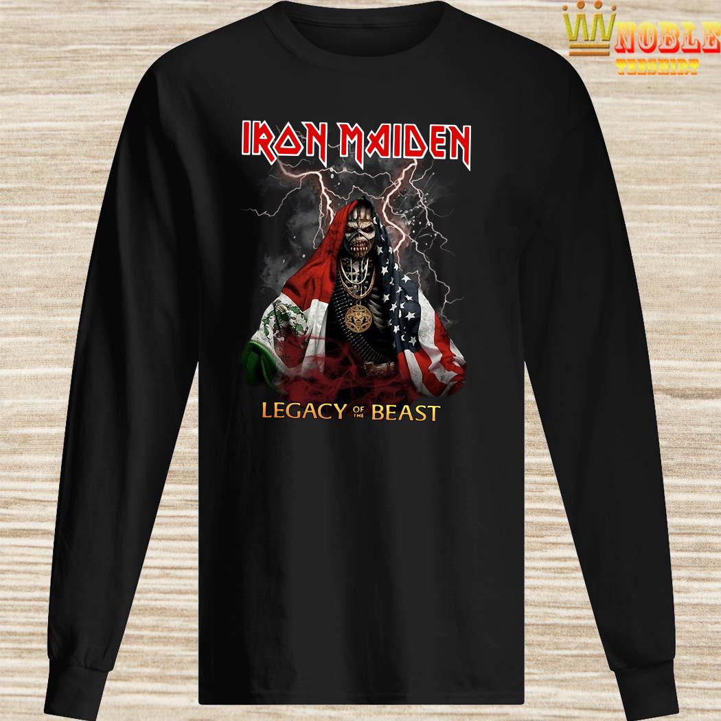 Iron Maiden Legacy Of The Beast Halloween long sleeved
