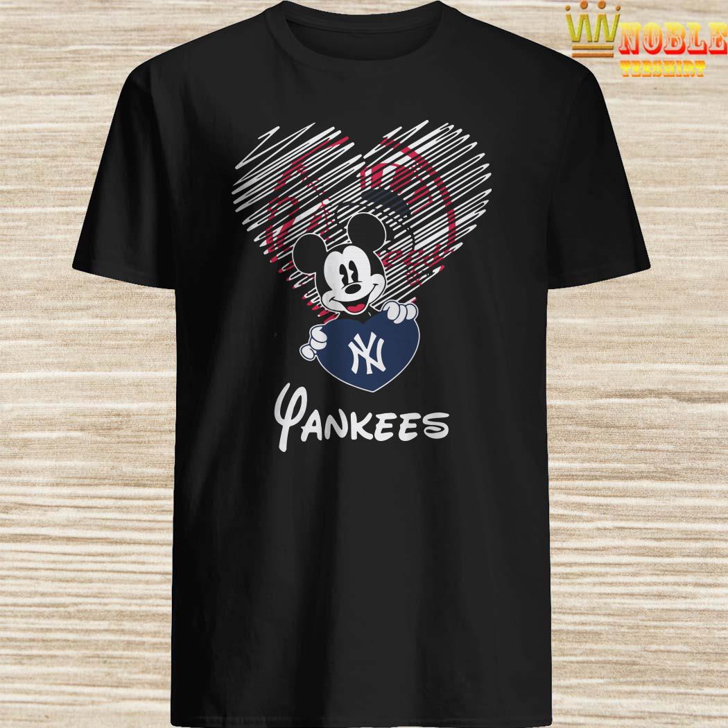 yankees mickey mouse shirt