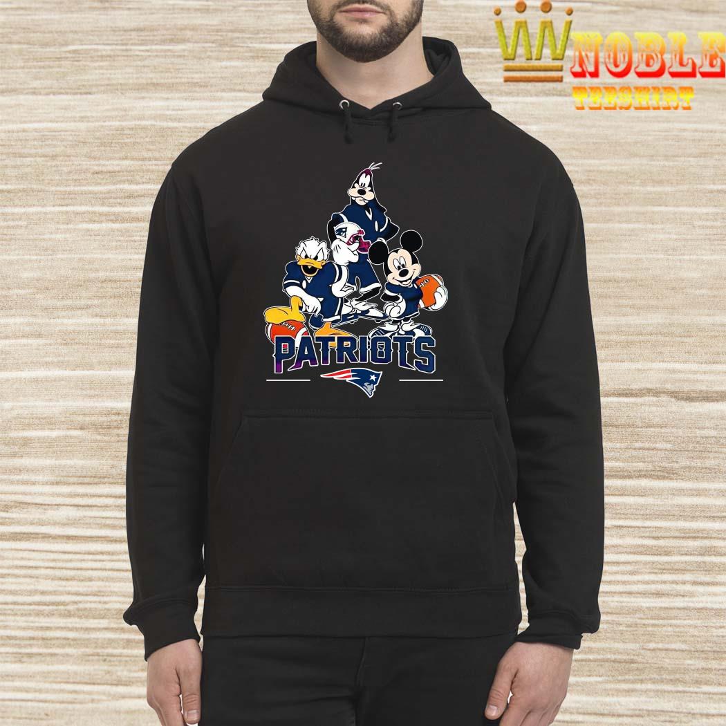 Mickey Goofy Donald Disney New England Patriots Football Gift