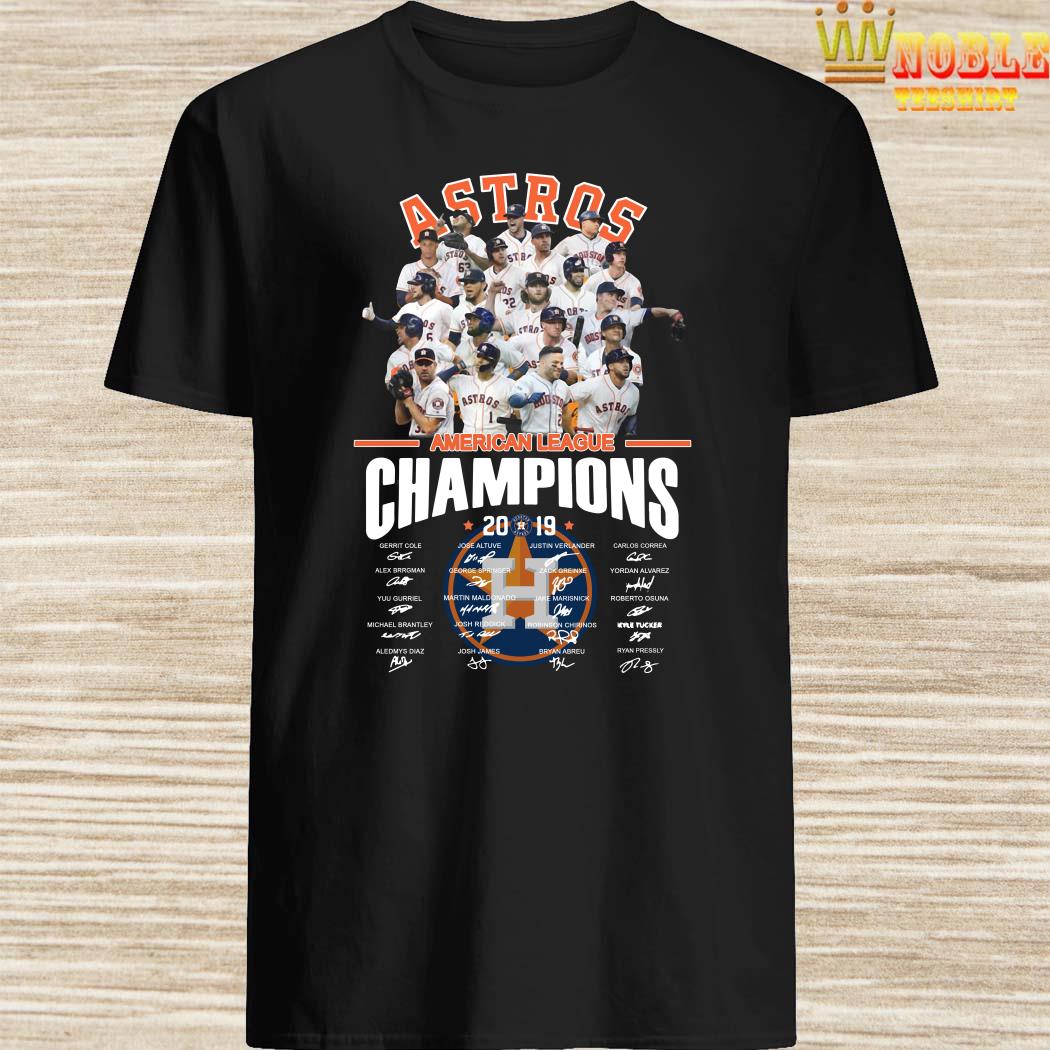 American League Champs Houston Astros T-Shirt (2019) 