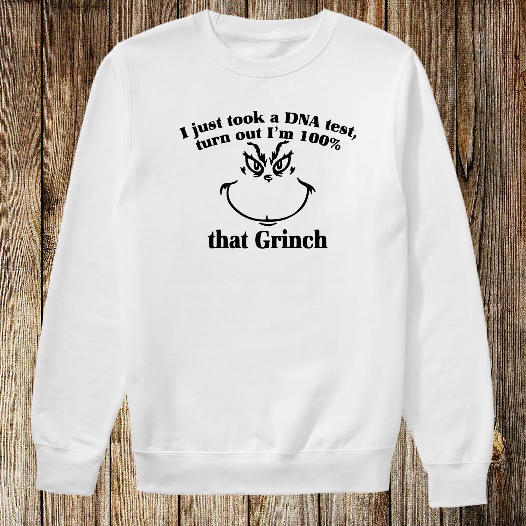 100 that grinch sweatshirt