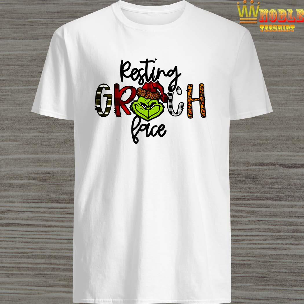 this is my resting grinch face shirt
