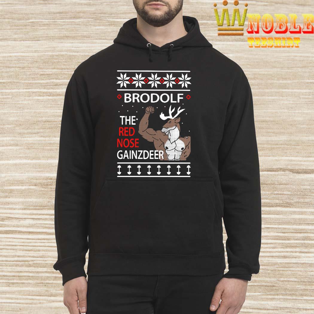 brodolf the red nosed gainz deer