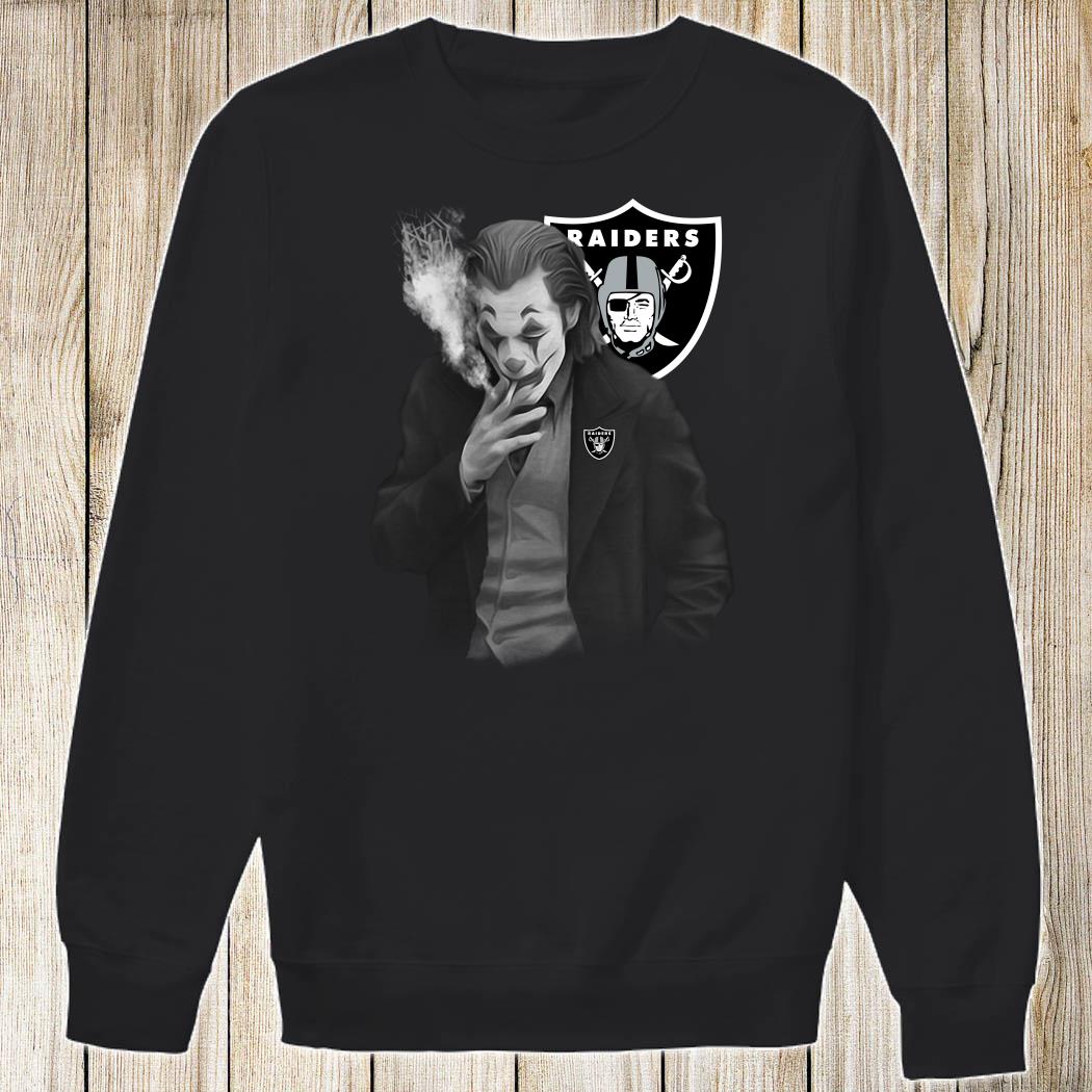 Joker Oakland Raiders shirt, hoodie, sweater and v-neck t-shirt