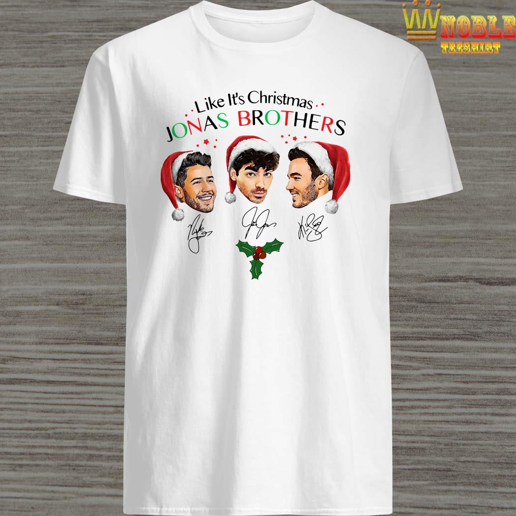 jonas brothers christmas shirt