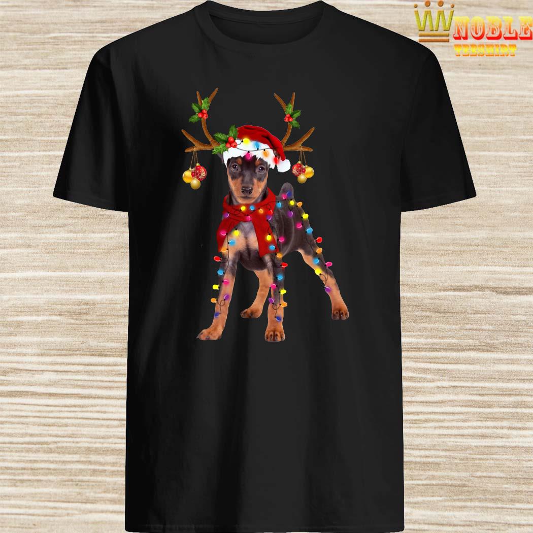 brown reindeer shirt