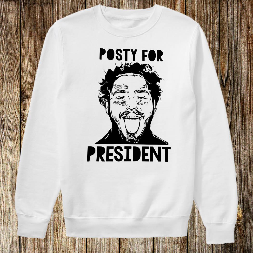 posty for president shirt