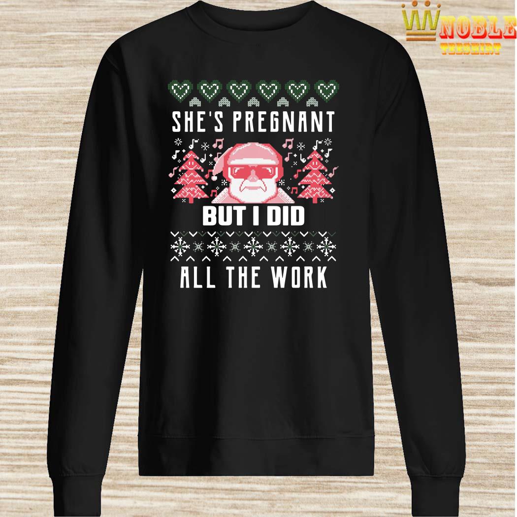 ugly christmas sweater for pregnant