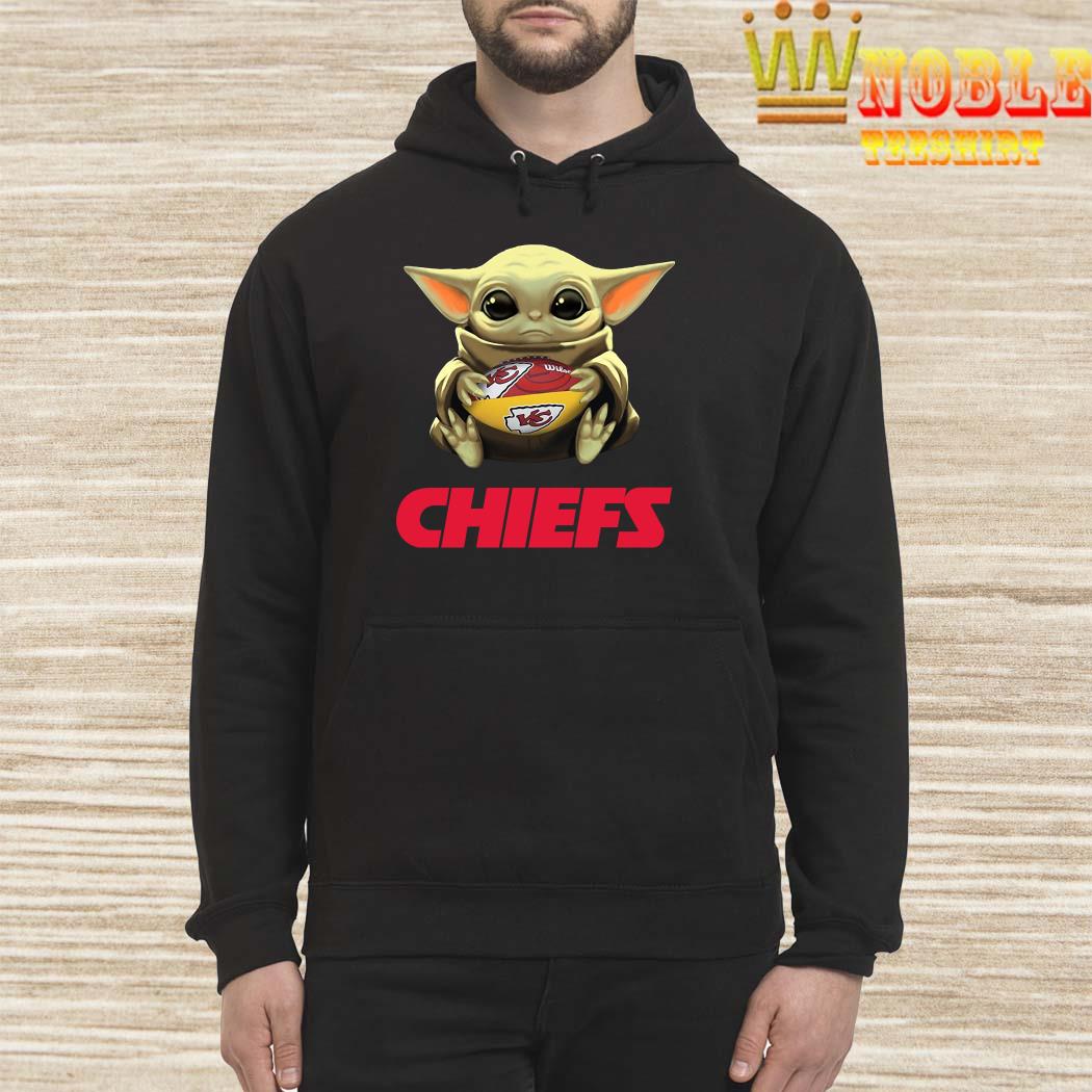 High Quality Baby Yoda Hug Kansas City Chiefs Football Shirt - ValleyTee