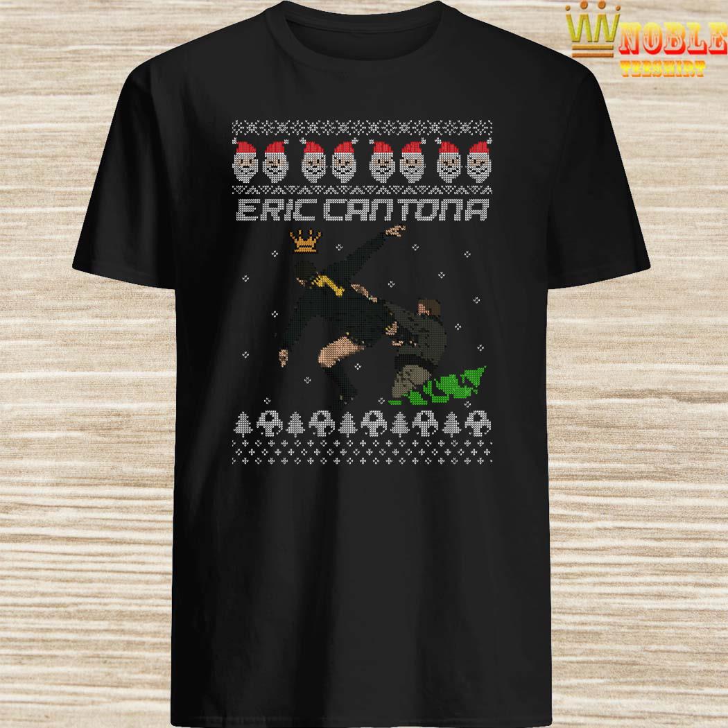 Eric Cantona Kung Fu ugly Christmas shirt, hoodie, sweater and v-neck t- shirt