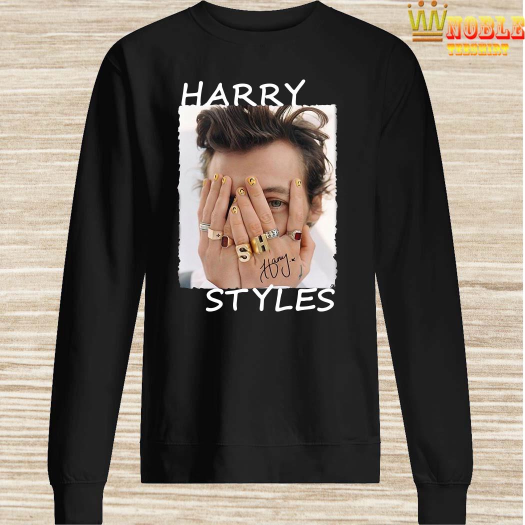 harry styles brown fine line sweatshirt