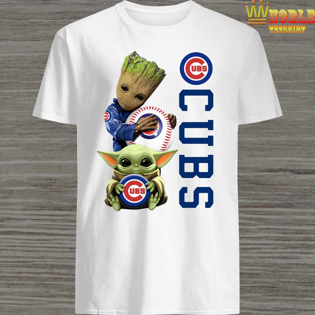 The Galaxy Groot Baseball Hug Chicago Cubs 2022 Shirt, hoodie