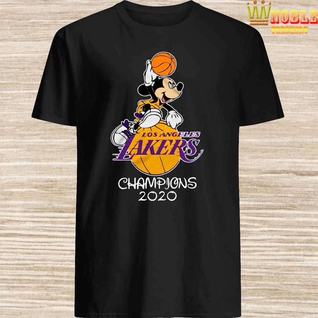 Mickey Mouse Los Angeles Lakers Champions 2020 Shirt, Sweater