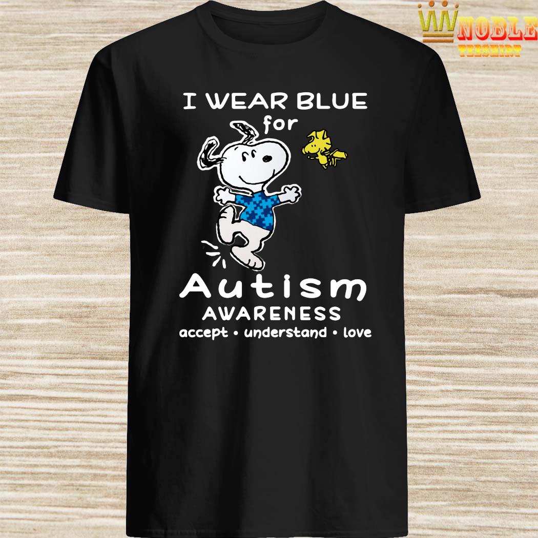 snoopy autism shirt