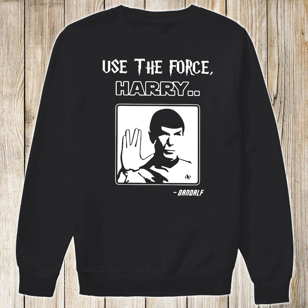 use the force harry gandalf shirt