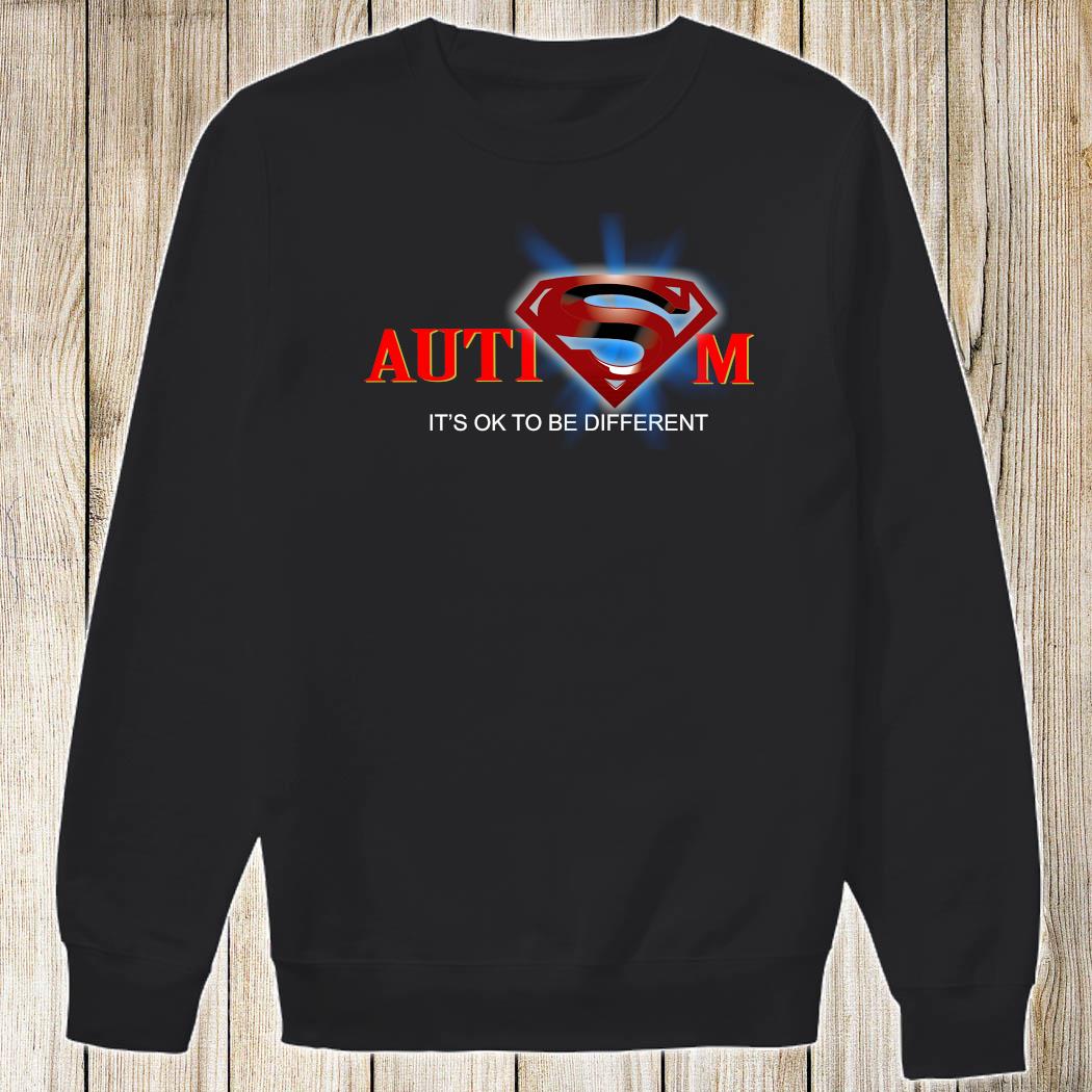 it's ok to be different autism shirt