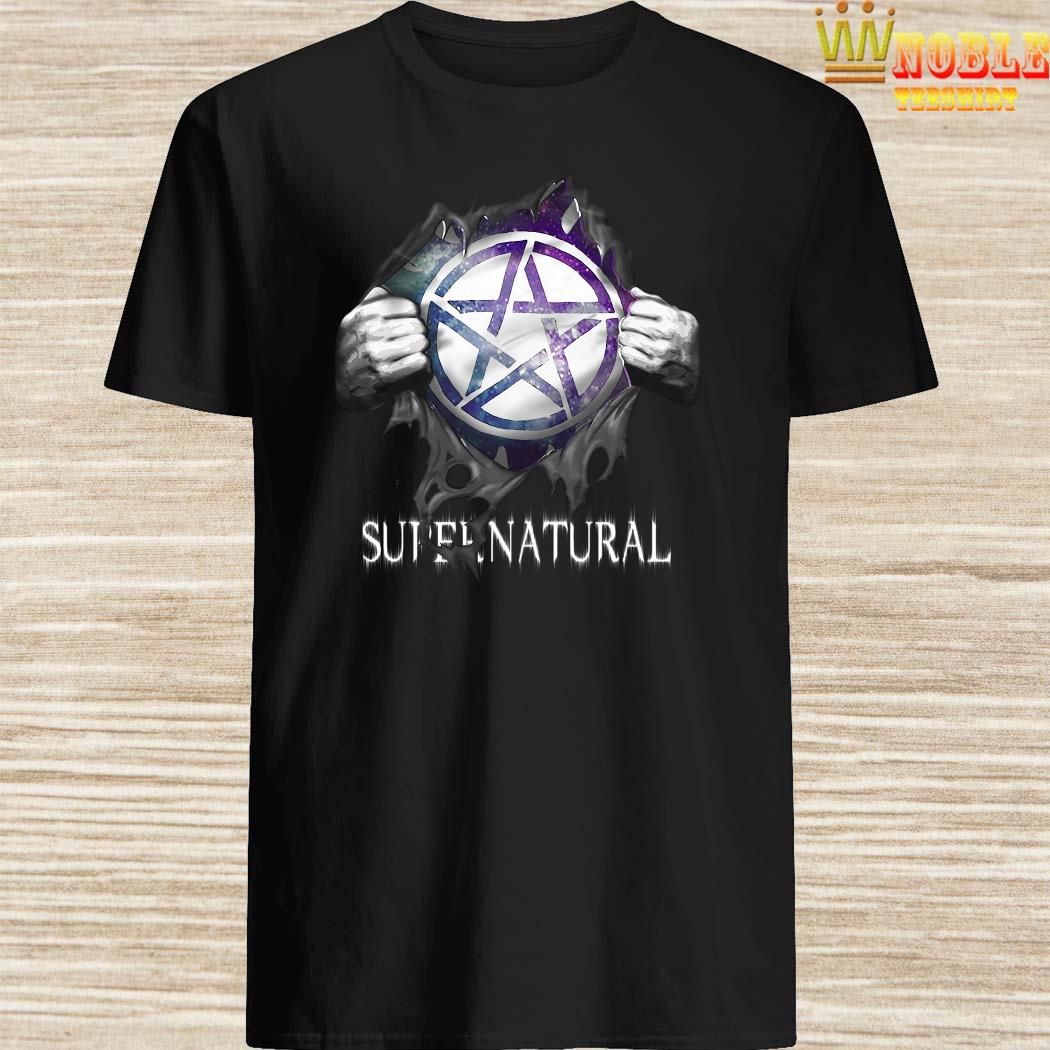 supernatural signed shirt