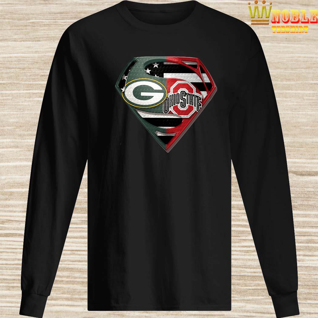 green bay packers superman shirt
