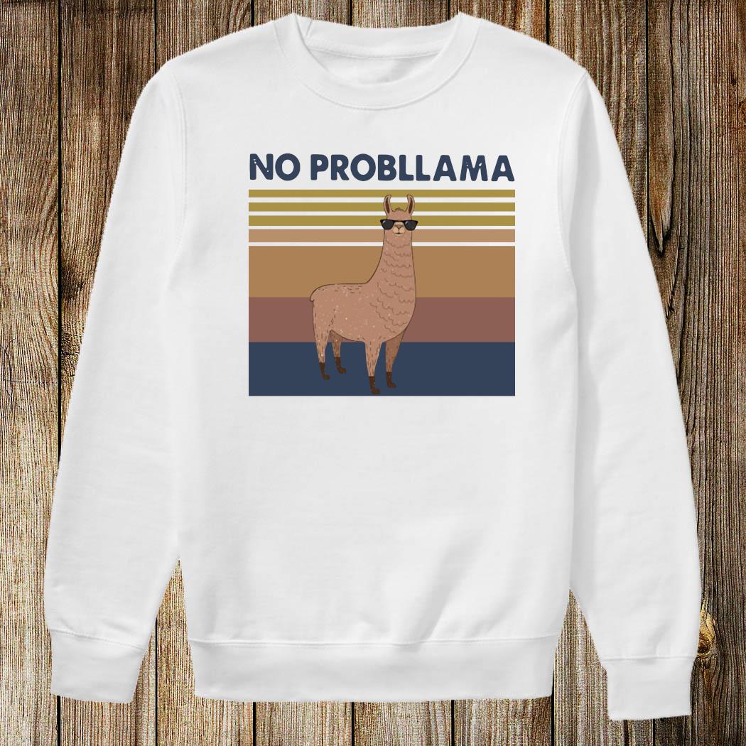 no probllama sweatshirt