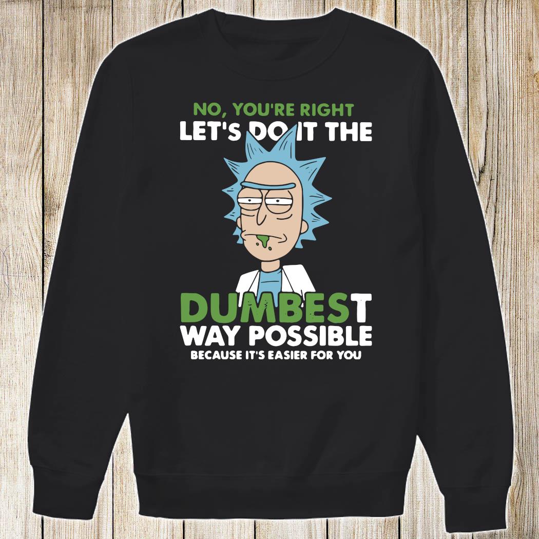 rick sanchez sweatshirt