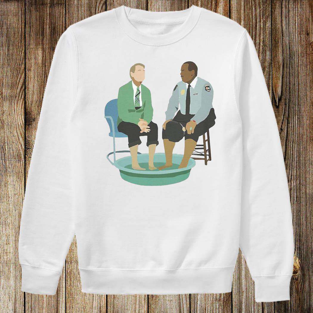 mr rogers and officer clemmons t shirt