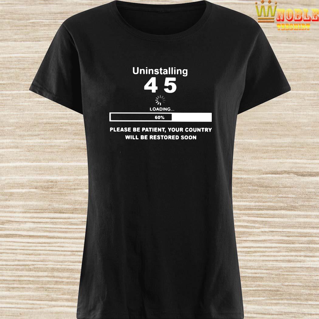 uninstalling 2020 t shirt