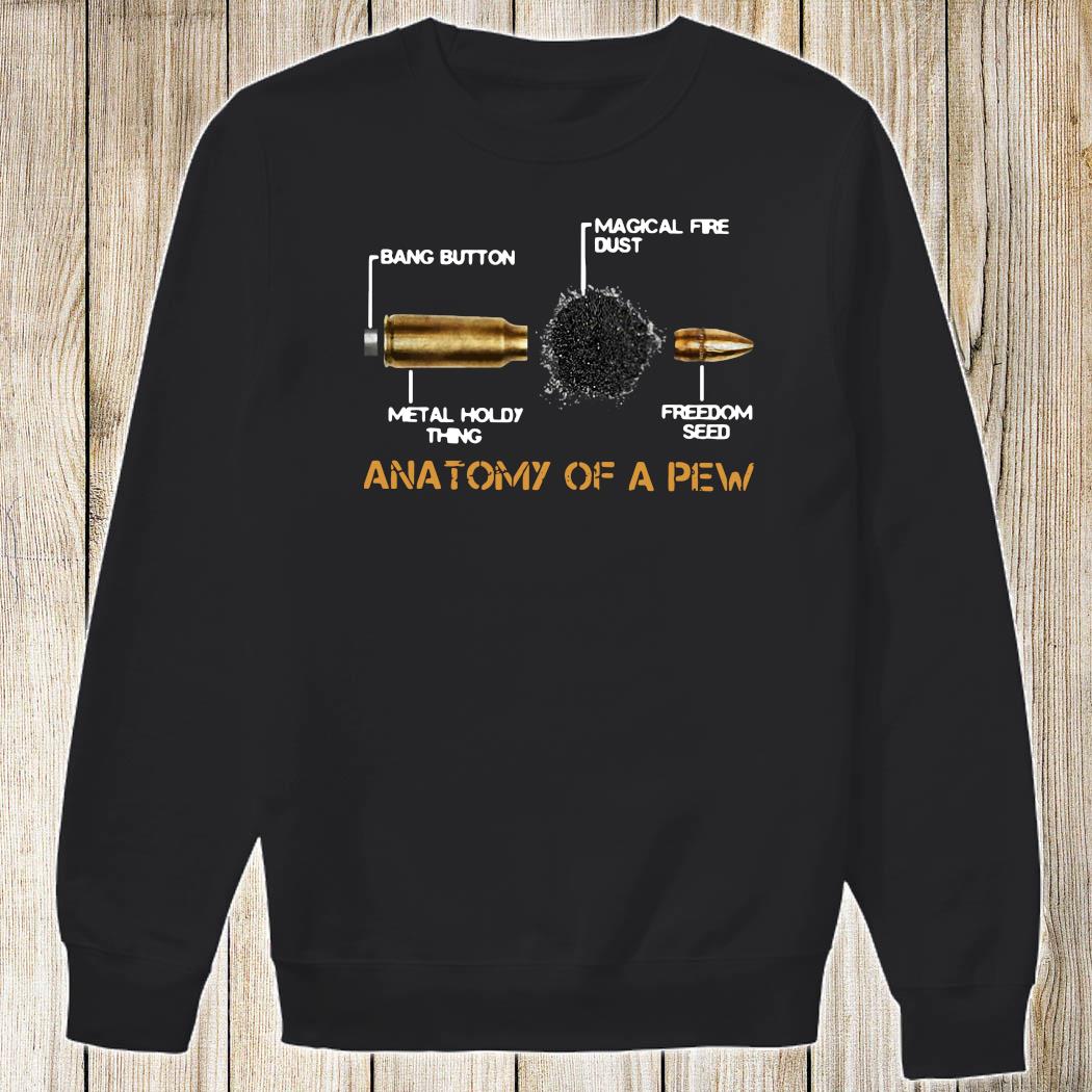 anatomy of a pew shirt