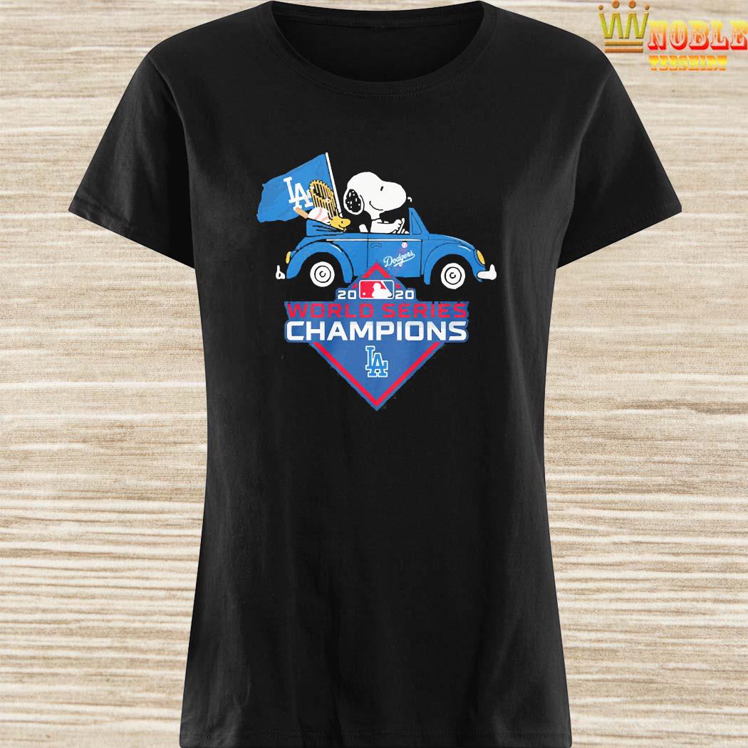 Snoopy Los Angeles Dodgers world series Champions 2020 shirt