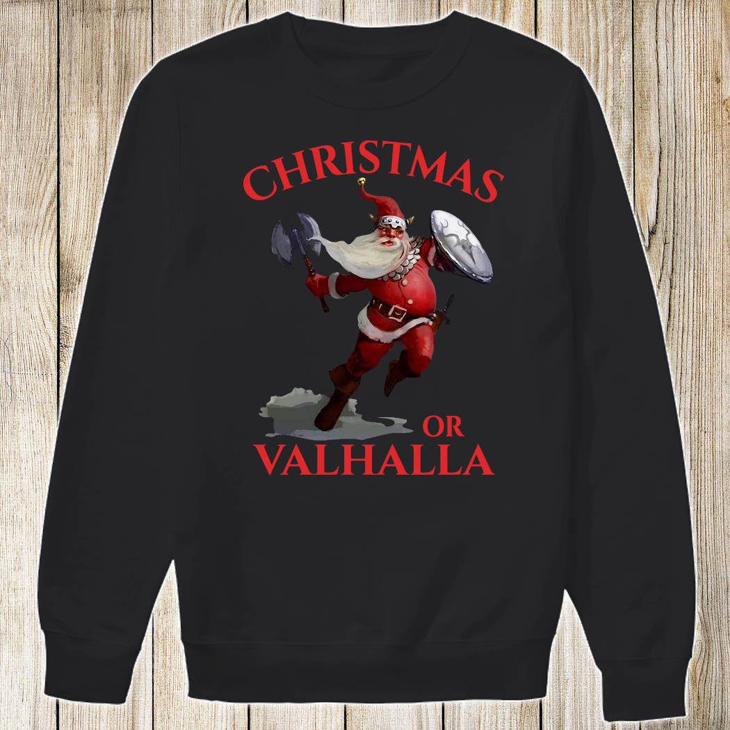 valhalla christmas shirt