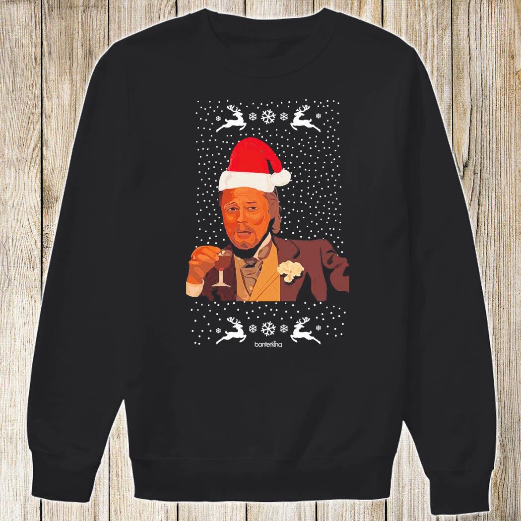 leonardo dicaprio christmas jumper