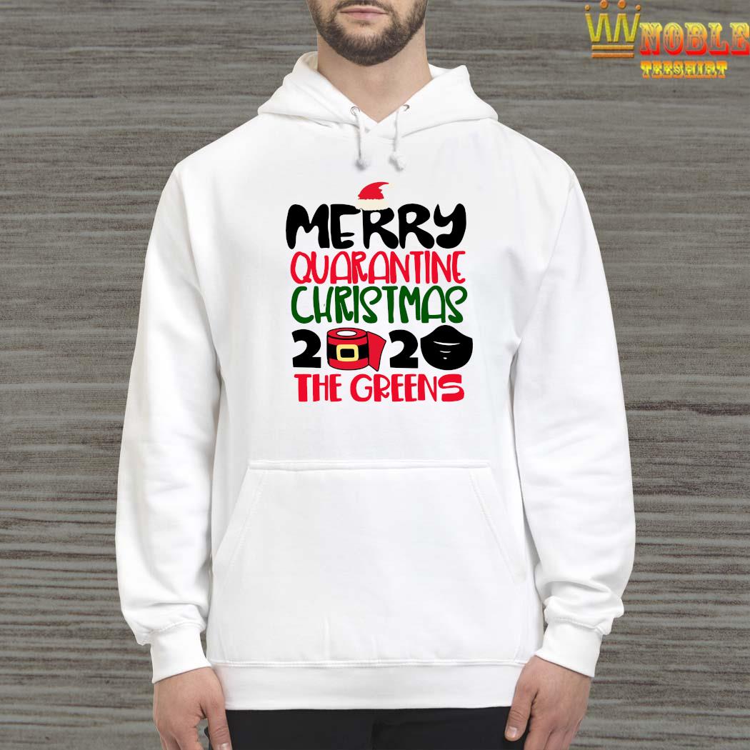 2020 quarantine christmas shirt