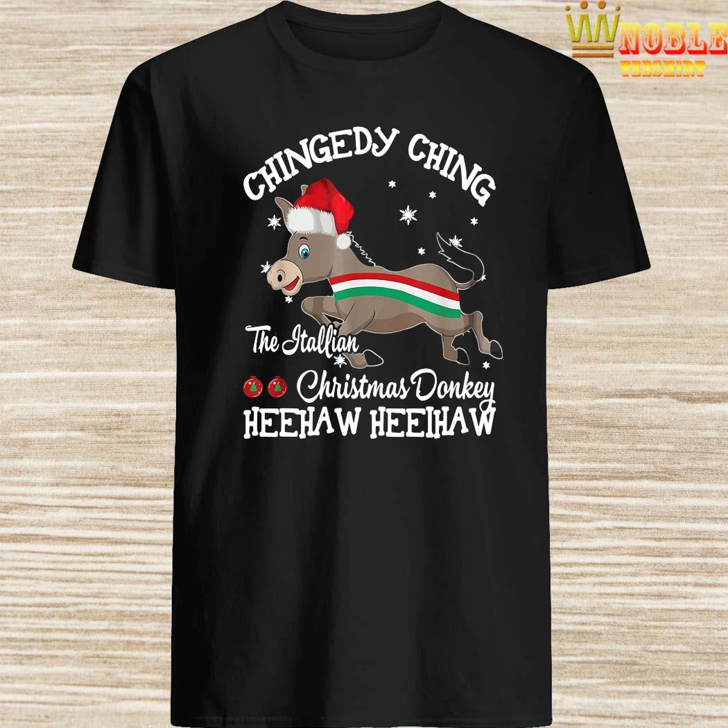 dominick the christmas donkey t shirt