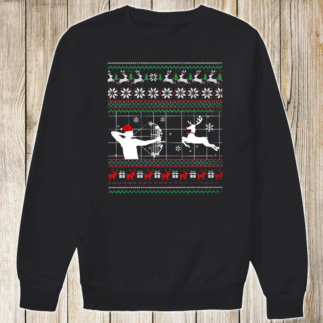 deer hunting ugly sweater