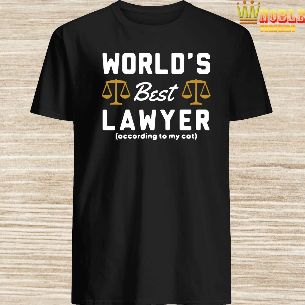 cat lawyer t shirt